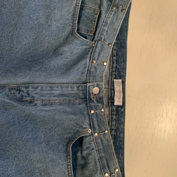Storets Vera Slash Cut Out Jeans ( small / medium ) - Picture 7 of 8